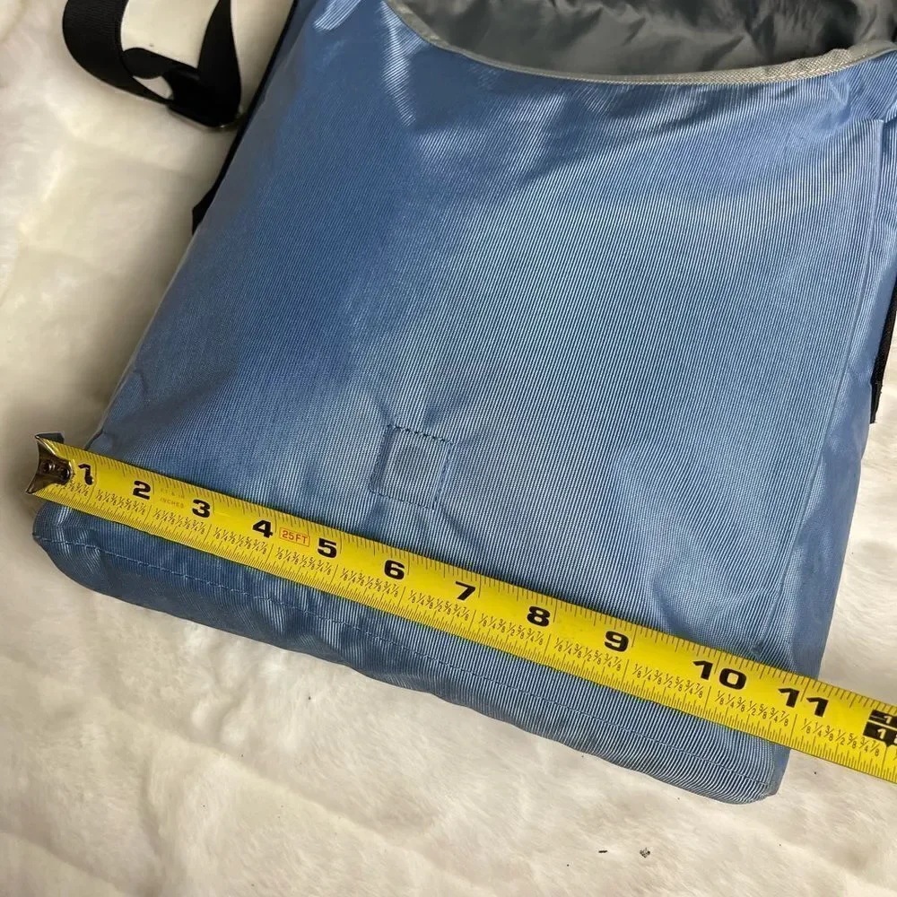 Victorinox Swiss Army Blue and gray office in a bag laptop shoulder bag.
